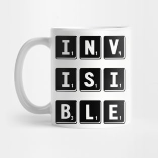 Invisible (Scrabble) Mug